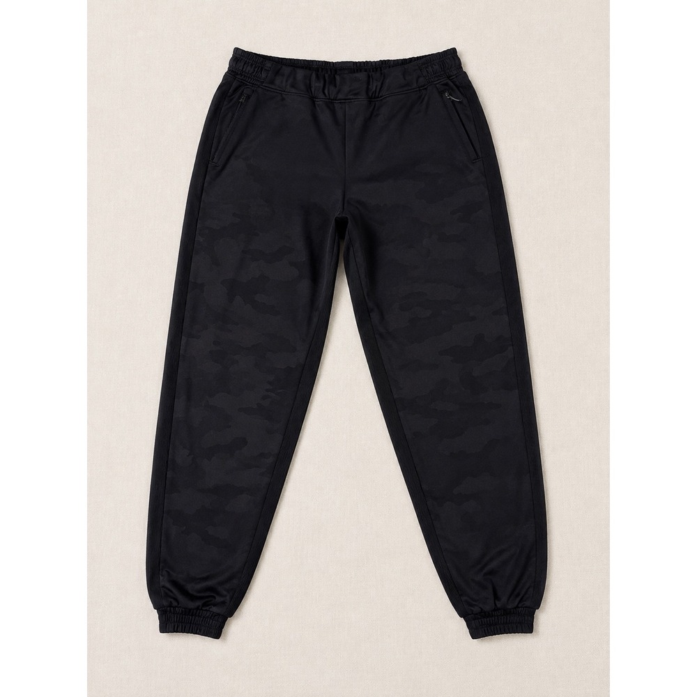 Athleta Brooklyn Lined Camo Jogger Black Camouflage Pants Size 4
